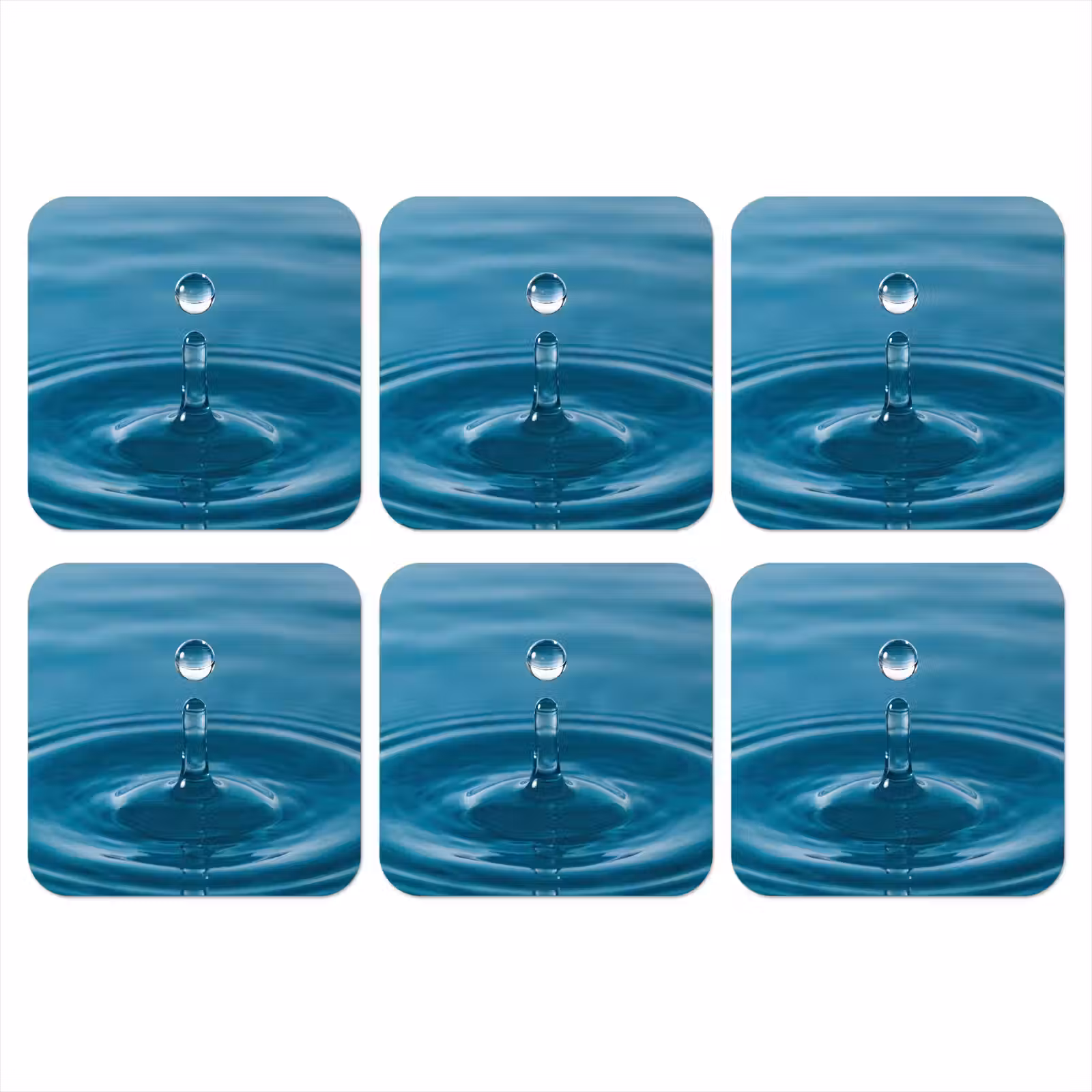 Onderzetter - Waterdruppel - Water - Oppervlakte — 1