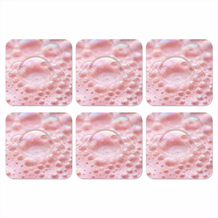 Onderzetter - Schuim - Structuur - Roze — 1