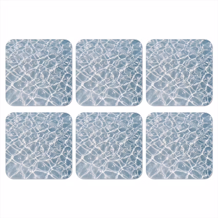 Onderzetter - Water - Reflectie - Zonlicht — 1