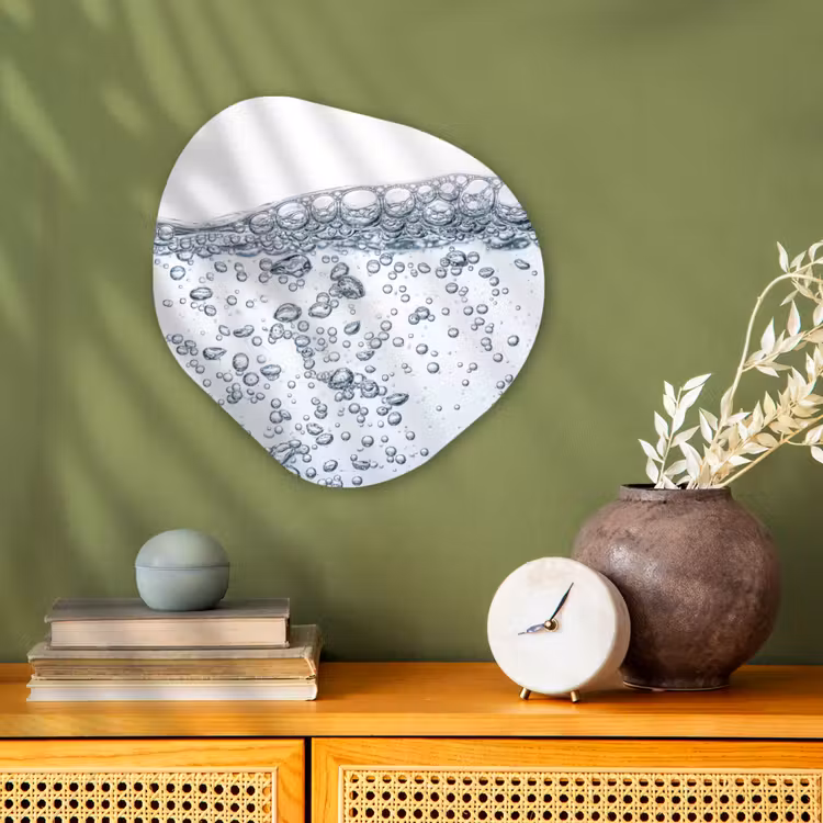 Organisch schilderij - Forex - Luchtbellen - Water - Dynamisch — 2