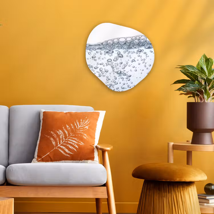 Organisch schilderij - Forex - Luchtbellen - Water - Dynamisch — 3