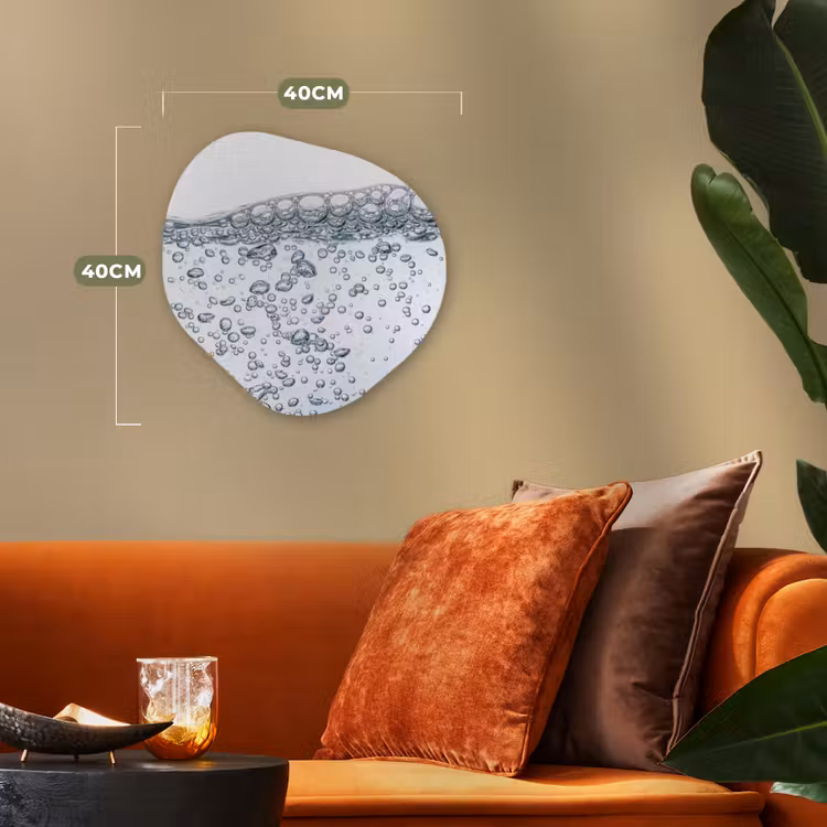 Organisch schilderij - Forex - Luchtbellen - Water - Dynamisch — 4