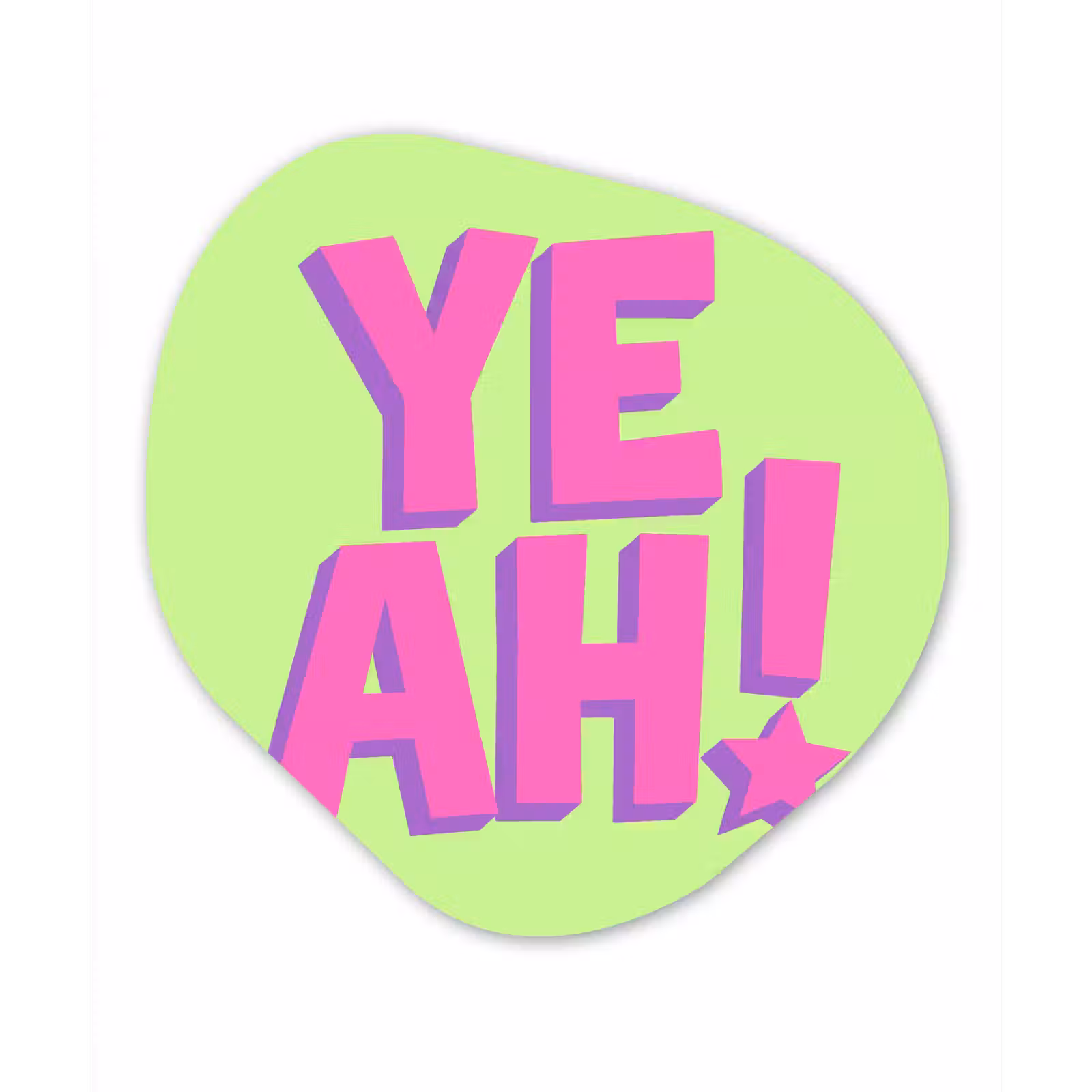 Organisch schilderij - Forex - Groen - Neon - Quote — 1