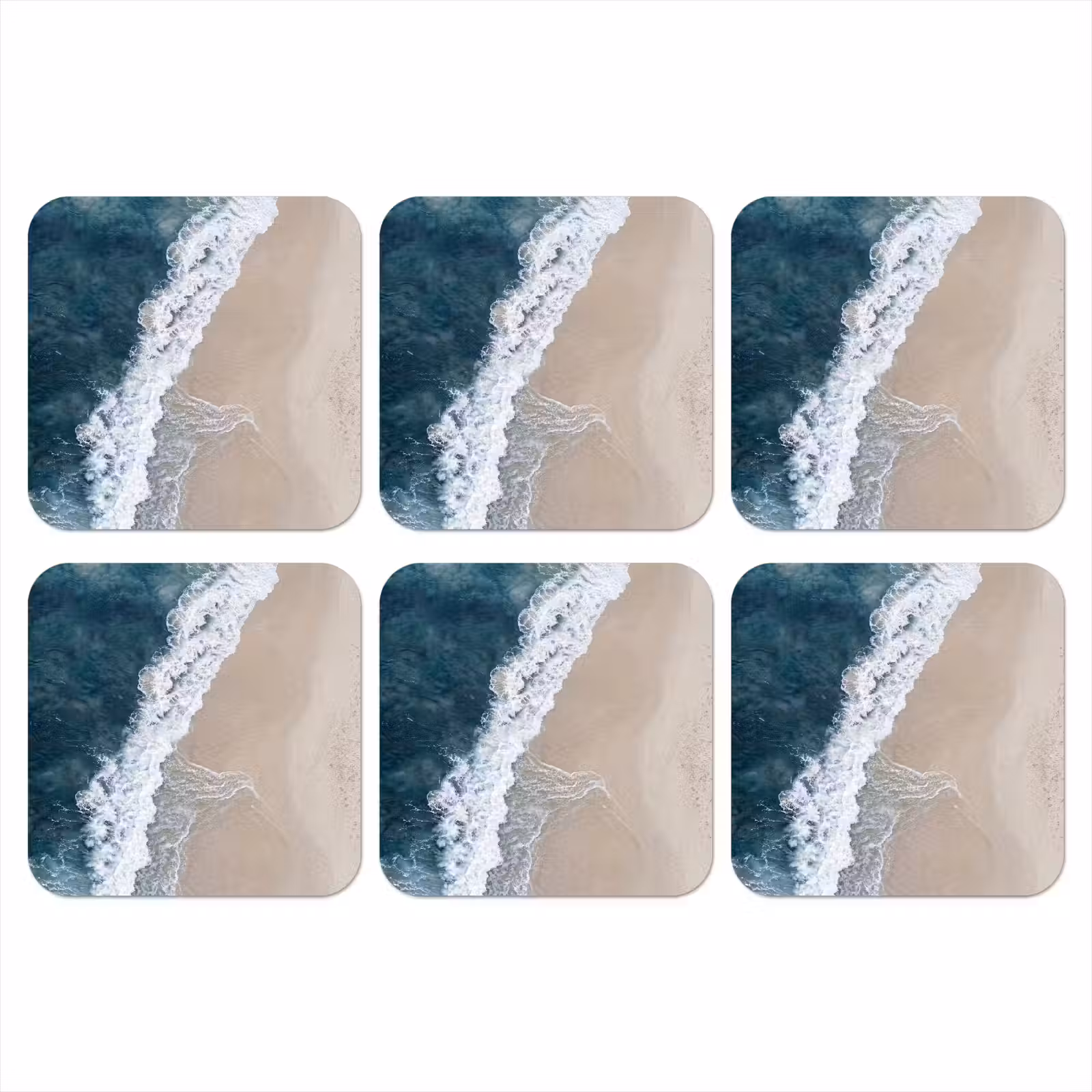 Onderzetter - Strand - Zee - Golven — 1