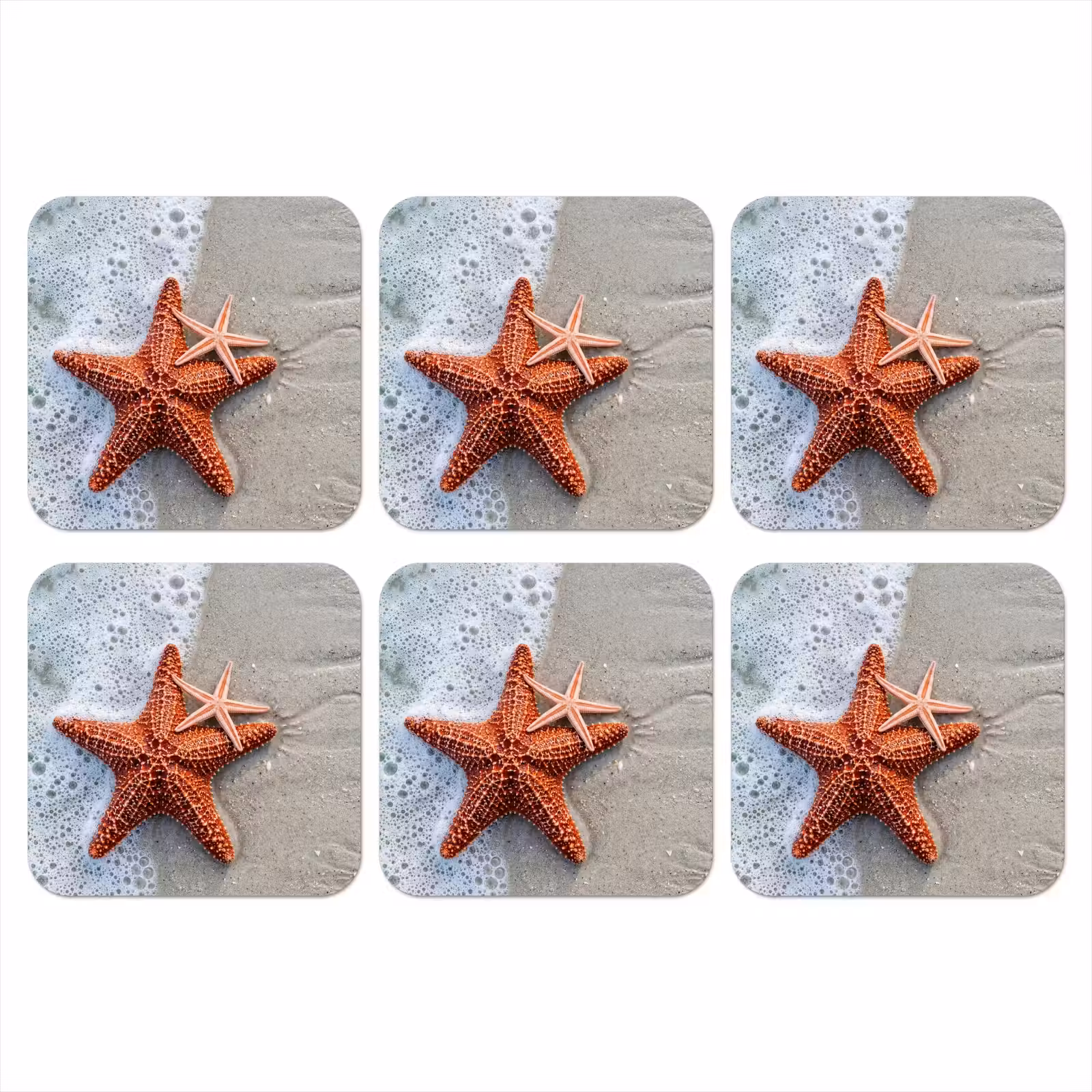 Onderzetter - Zeester - Strand - Zee — 1