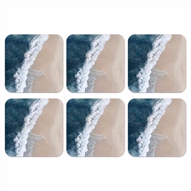 Onderzetter - Strand - Zee - Golven — 1