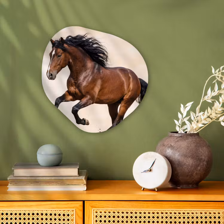 Organisch schilderij - Forex - Paard - Galop - Energie — 2