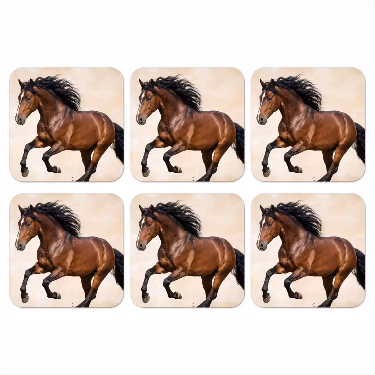 Onderzetter - Paard - Galop - Energie — 1