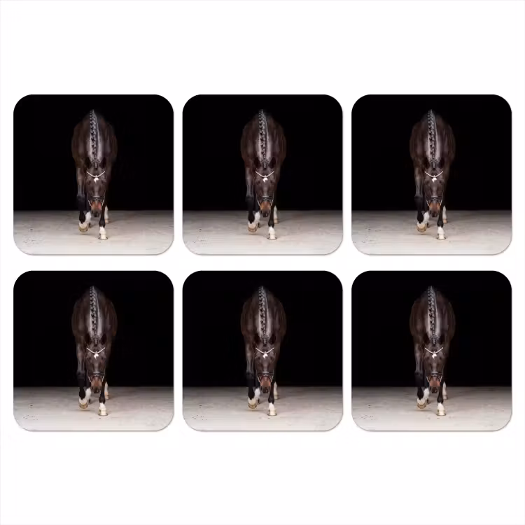 Onderzetter - Paard - Modern - Portret — 1