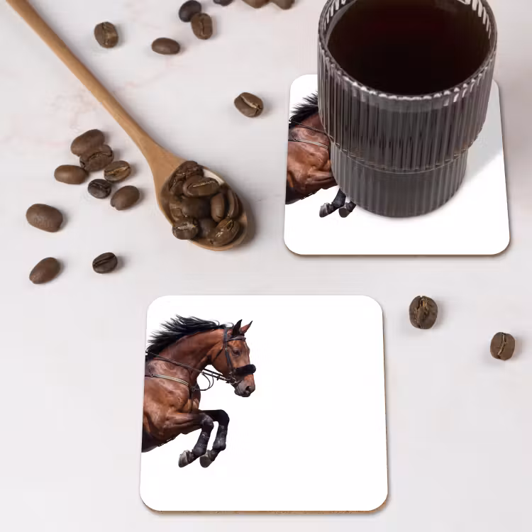 Onderzetter - Paard - Springen - Modern — 4