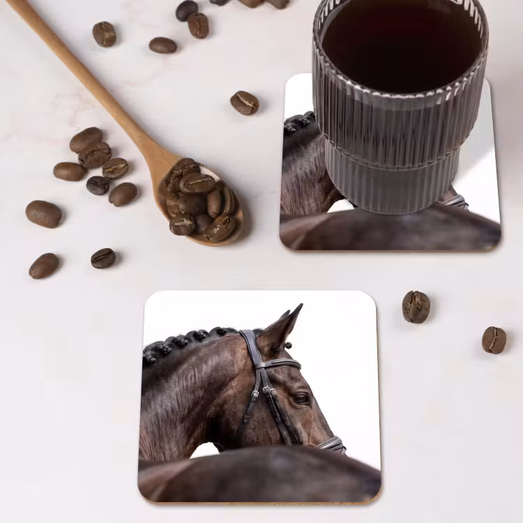 Onderzetter​ - Portret - Paard - Elegant — 4