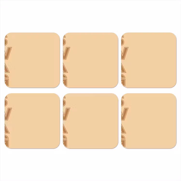 Onderzetter - Swag - Bruin - Beige — 1