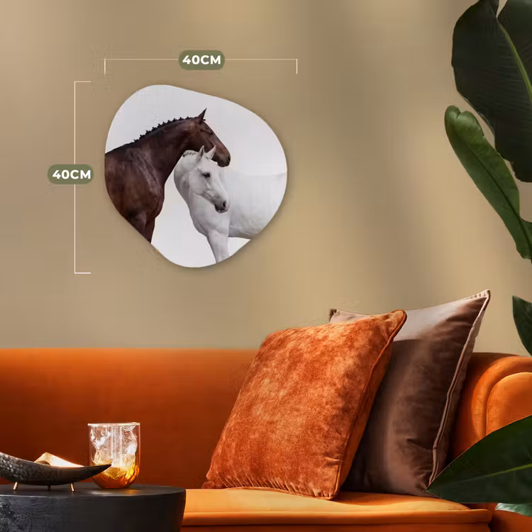 Organisch schilderij - Forex - Paard - Modern - Balans — 4