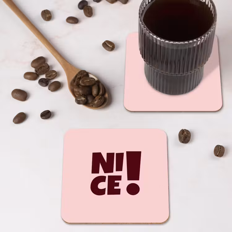 Onderzetter - Nice - Uitroepteken - Roze — 4