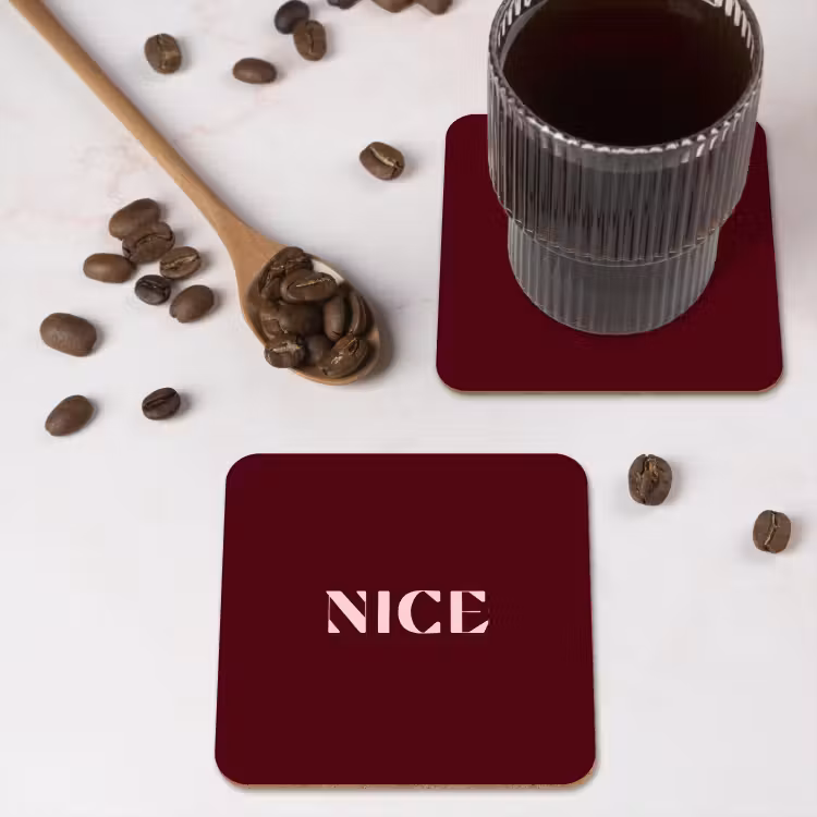 Onderzetter - Nice - Bordeaux - Roze — 4