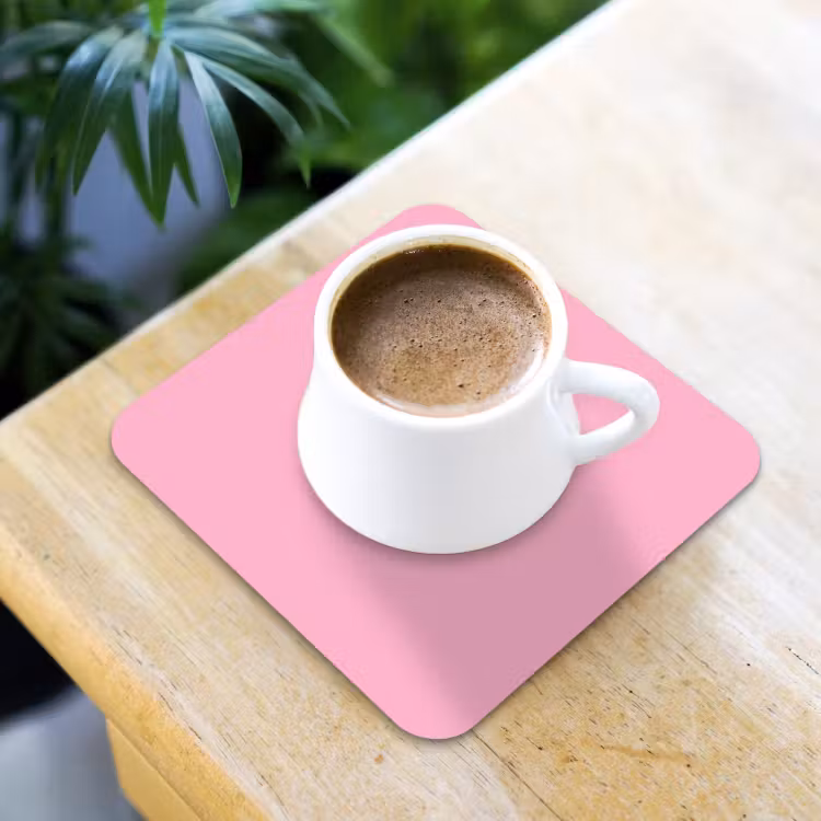 Onderzetter - Toedeloe - Roze - Minimalistisch — 2