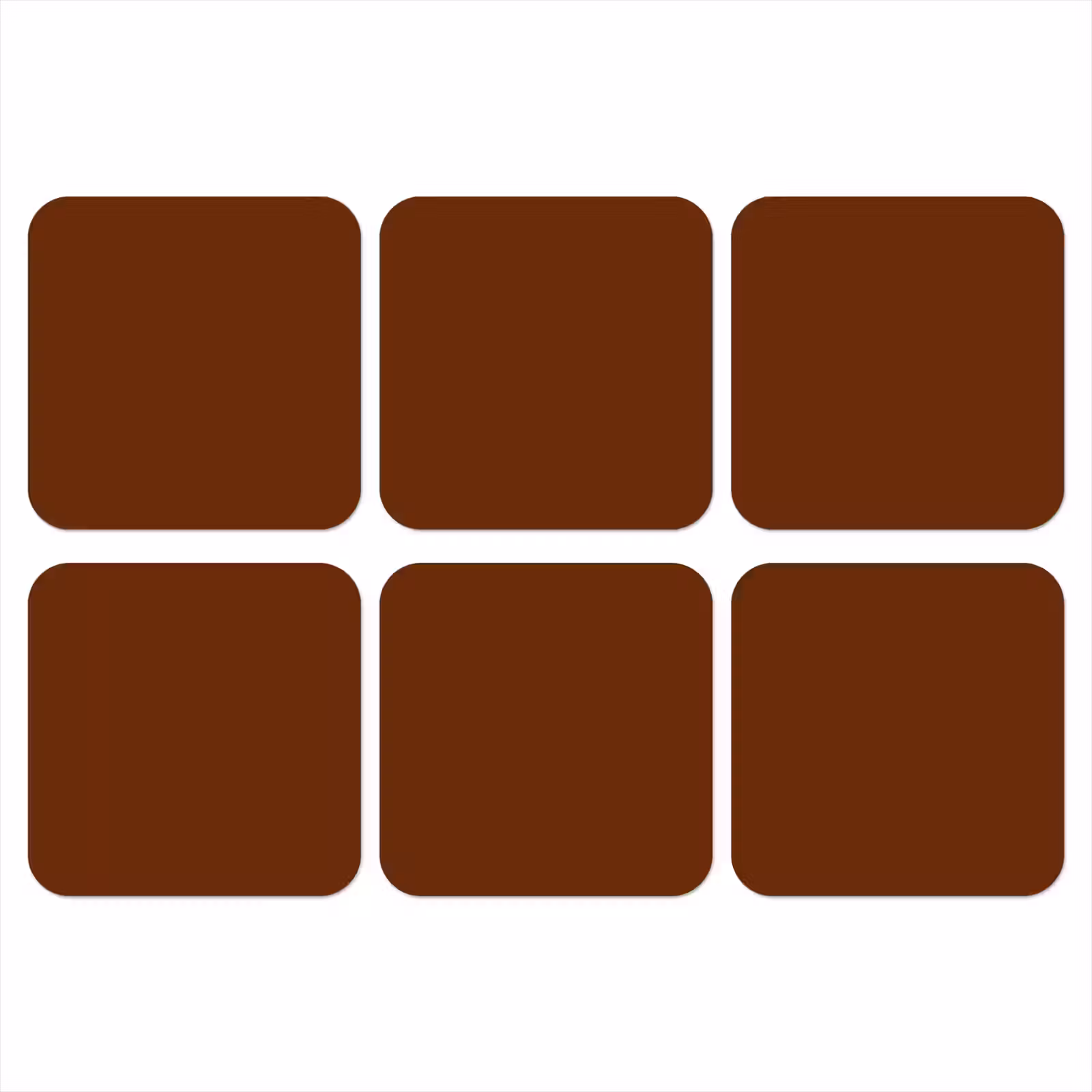 Onderzetter - Schildpad - Bruin - Patroon — 1