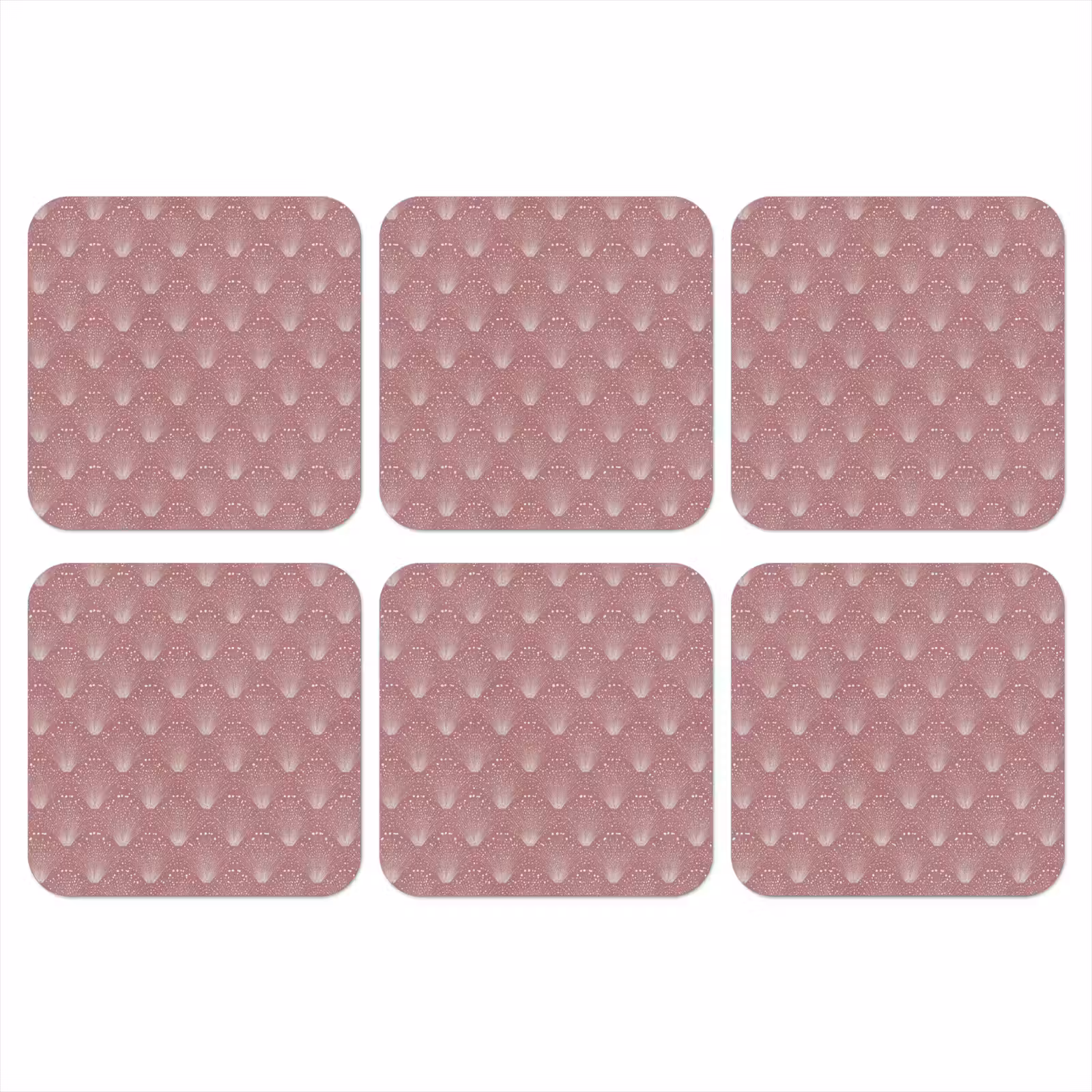Onderzetter - Trendy - Patroon - Roze — 1