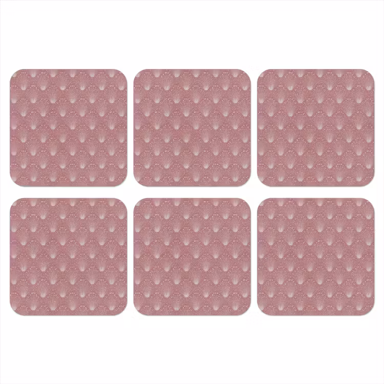 Onderzetter - Trendy - Patroon - Roze — 1