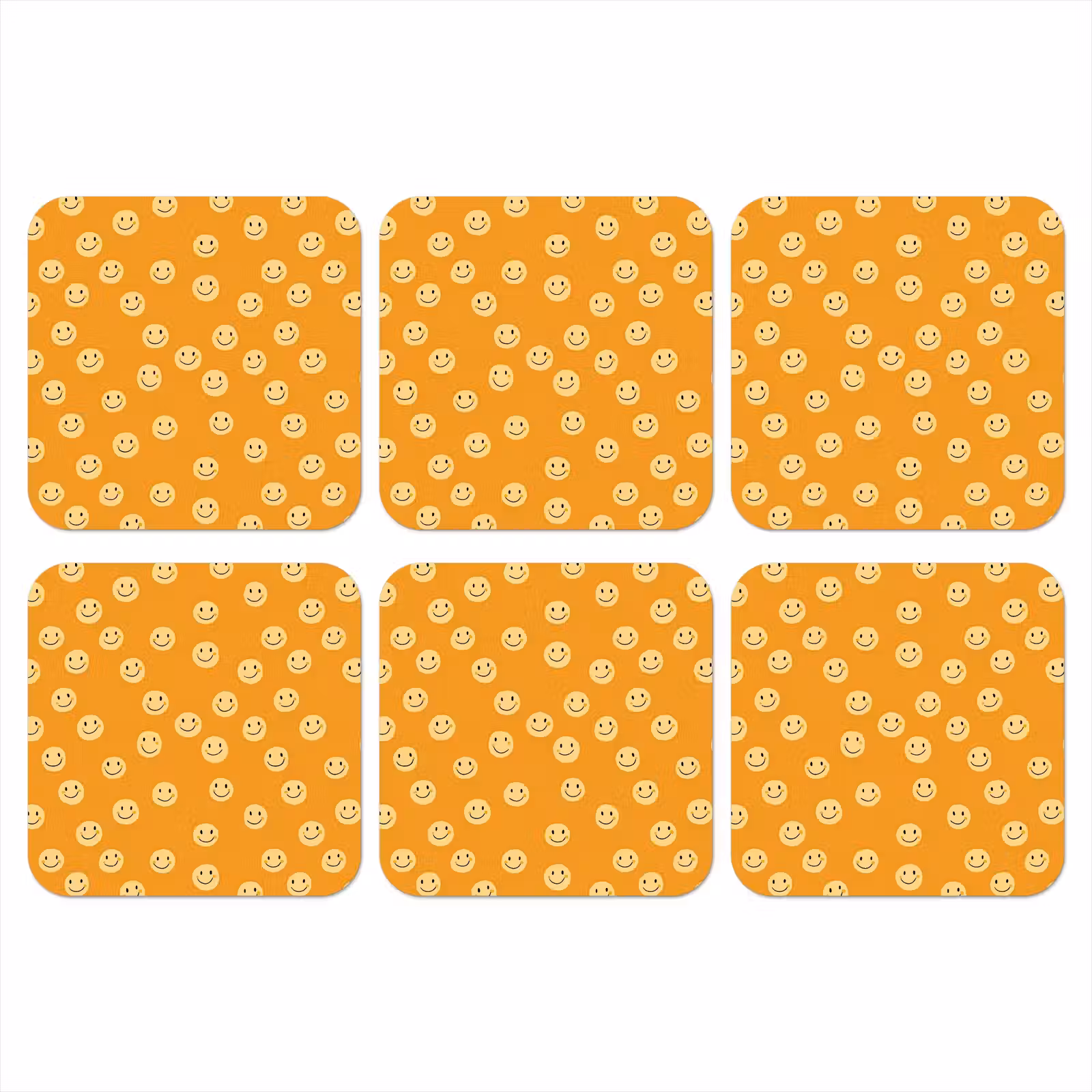 Onderzetter - Smileys - Retro - Heel — 1