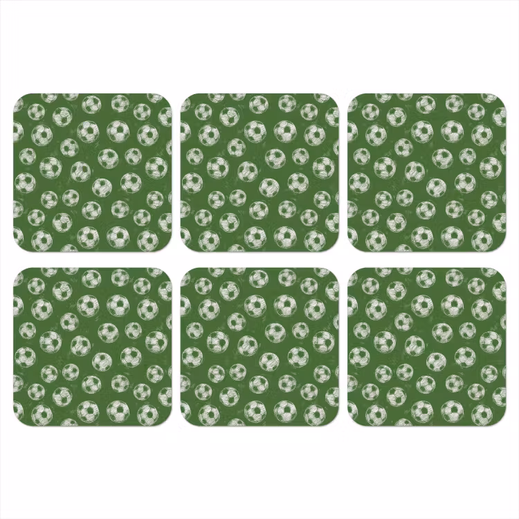 Onderzetter - Voetbal - Sport - Groen — 1