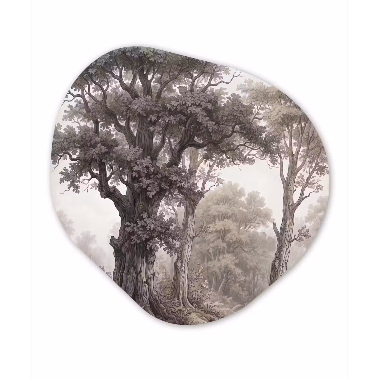 Organisch schilderij - Forex - Natuur - Bos - Eik — 1