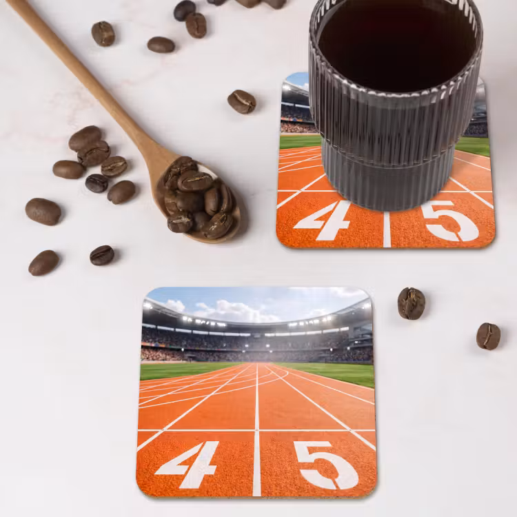 Onderzetter - Sintelbaan - Stadion - Sport -Oranje — 4