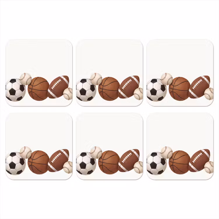 Onderzetter - Sport - Ballen - Illustratie — 1