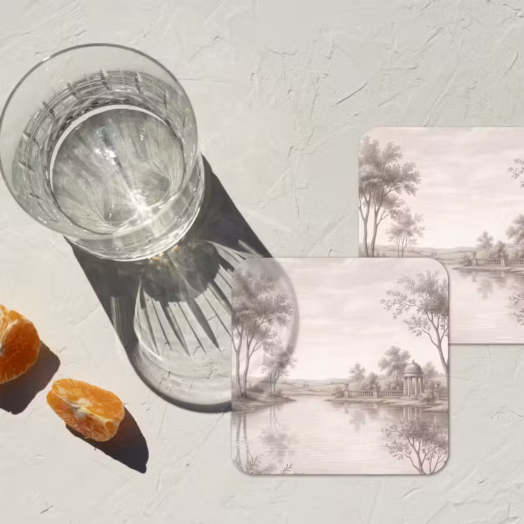 Onderzetter - Terras - Water - Natuur - Landschap — 3