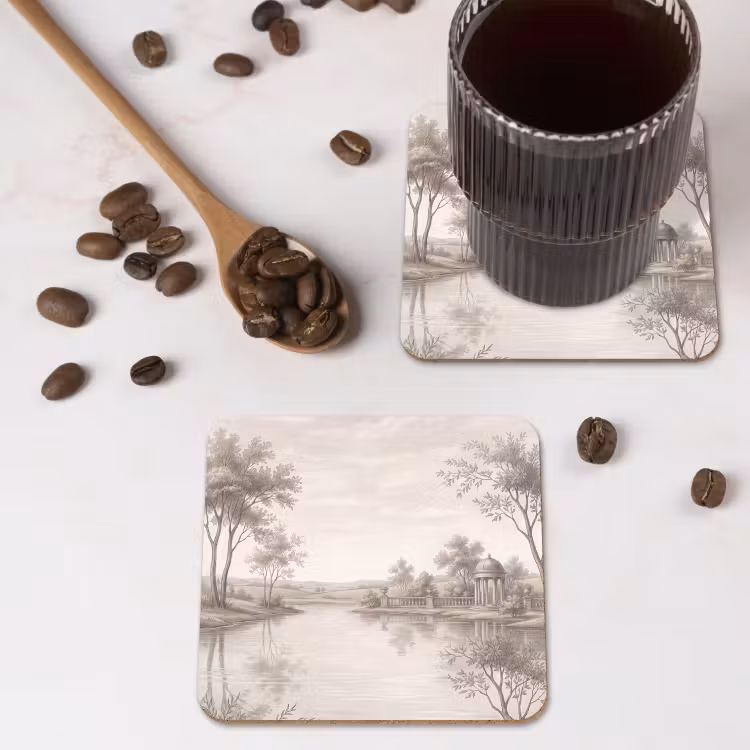 Onderzetter - Terras - Water - Natuur - Landschap — 4