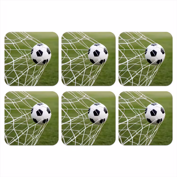 Onderzetter - Voetbal - Goal - Net - Sport — 1