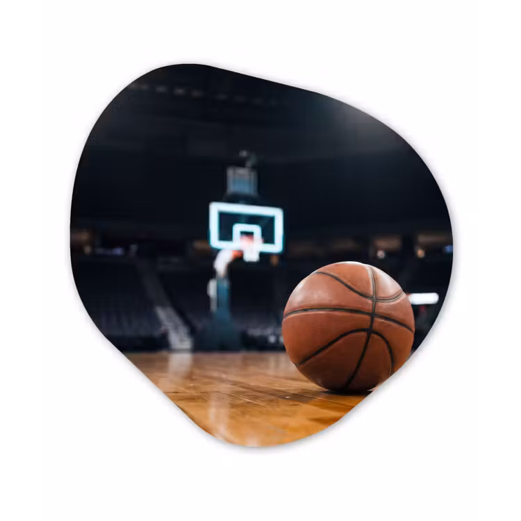 Organisch schilderij - Forex - Basketbal - Arena - Sport — 1