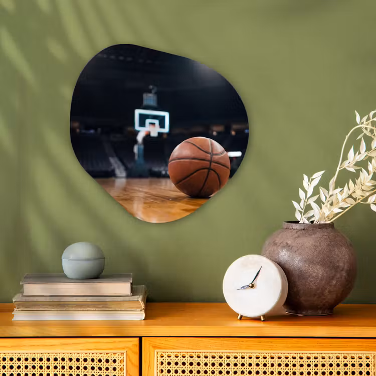 Organisch schilderij - Forex - Basketbal - Arena - Sport — 2