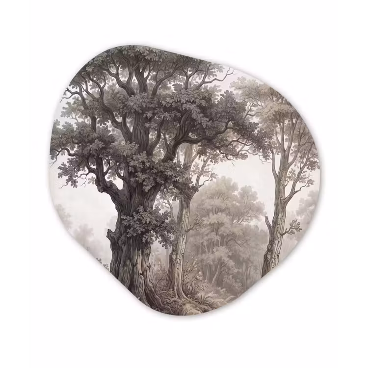 Organisch schilderij - Forex - Natuur - Bos - Eik — 1