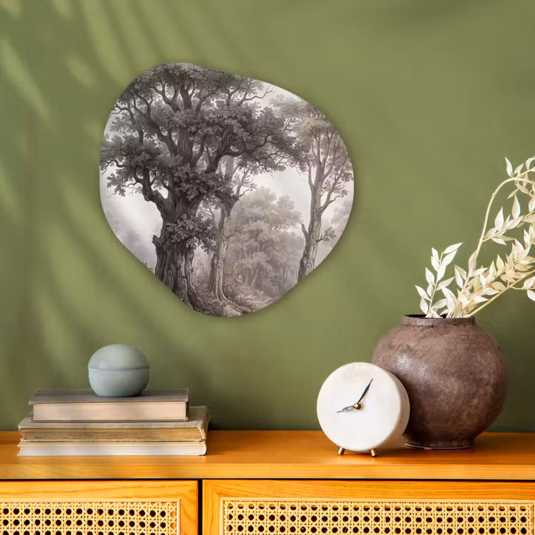 Organisch schilderij - Forex - Natuur - Bos - Eik — 2