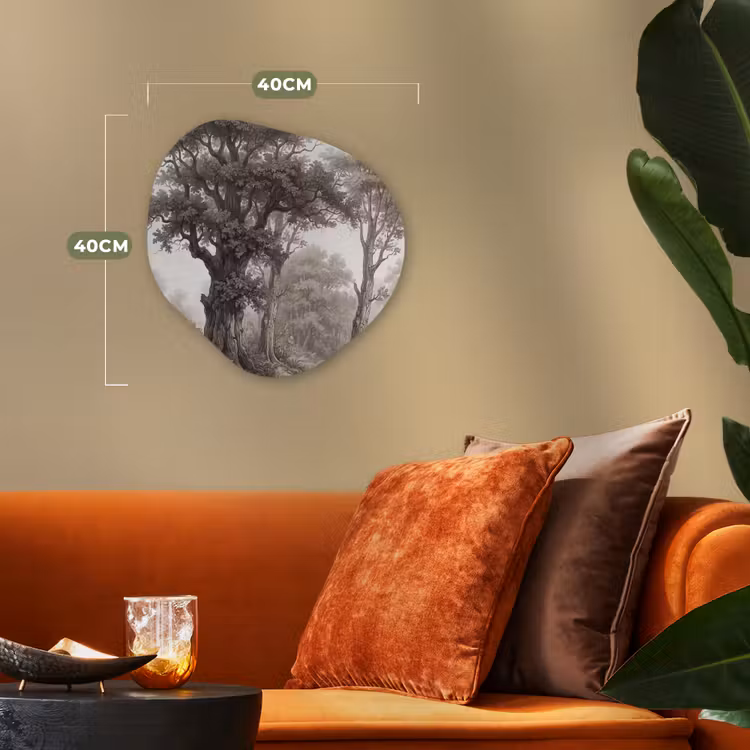 Organisch schilderij - Forex - Natuur - Bos - Eik — 4