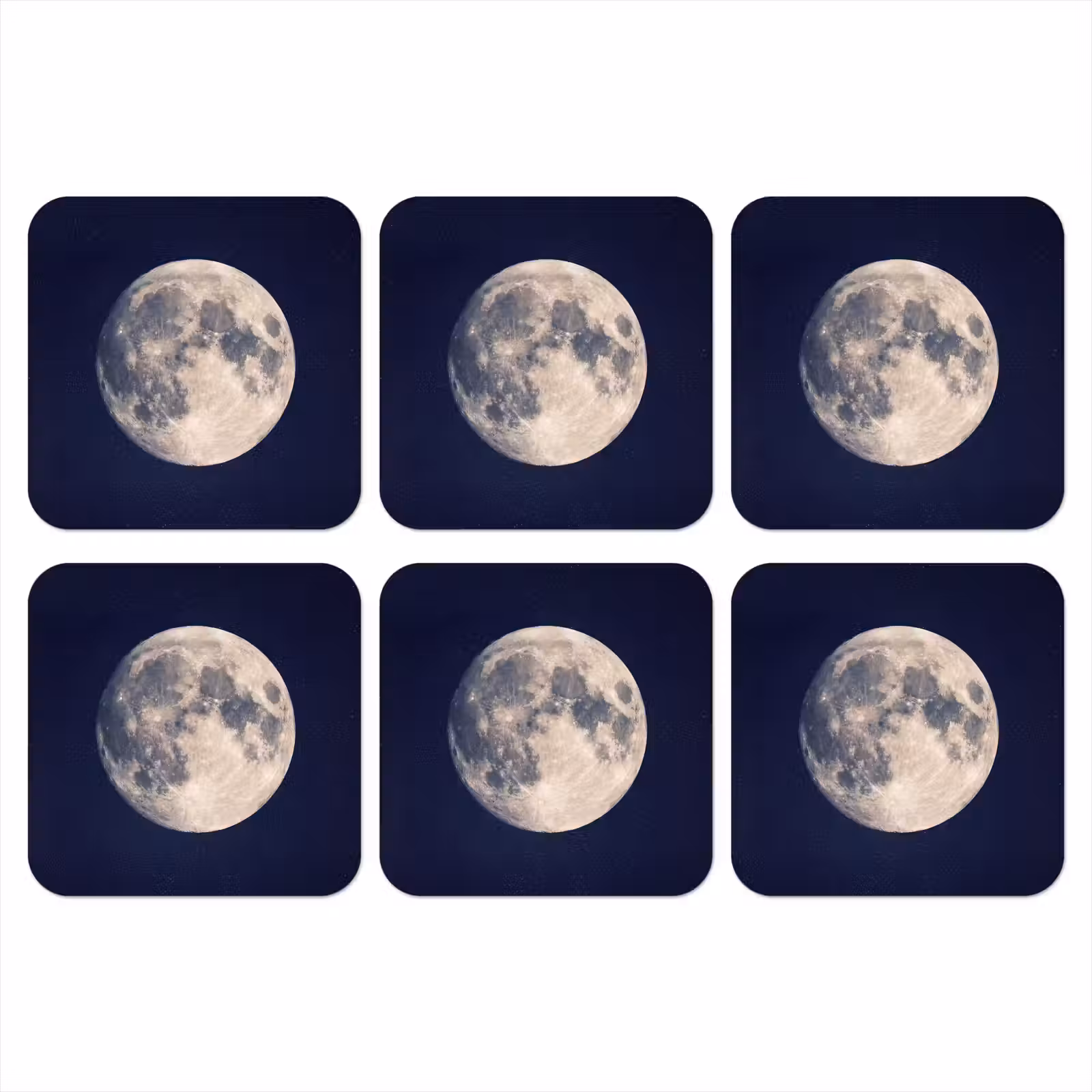 Onderzetter - Ruimte - Maan - Kosmos — 1