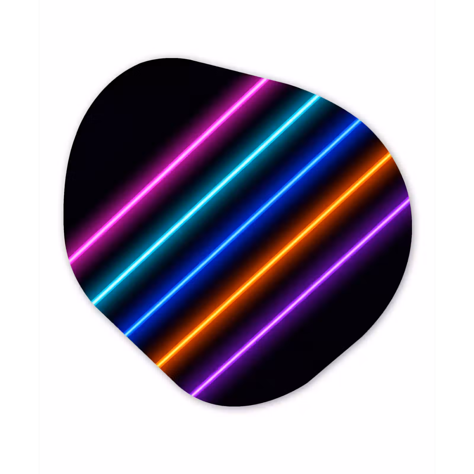 Organisch schilderij - Forex - Esthetiek - Retro - Neon — 1