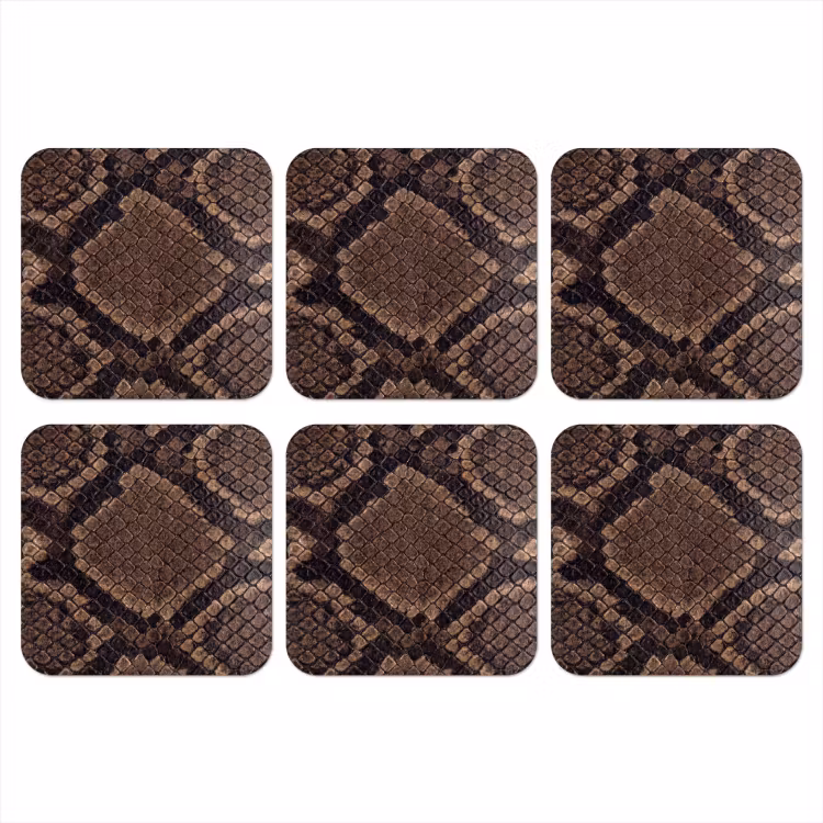 Onderzetter - Python - Schubben - Brons — 1