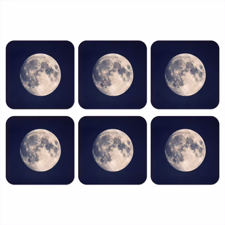 Onderzetter - Ruimte - Maan - Kosmos — 1
