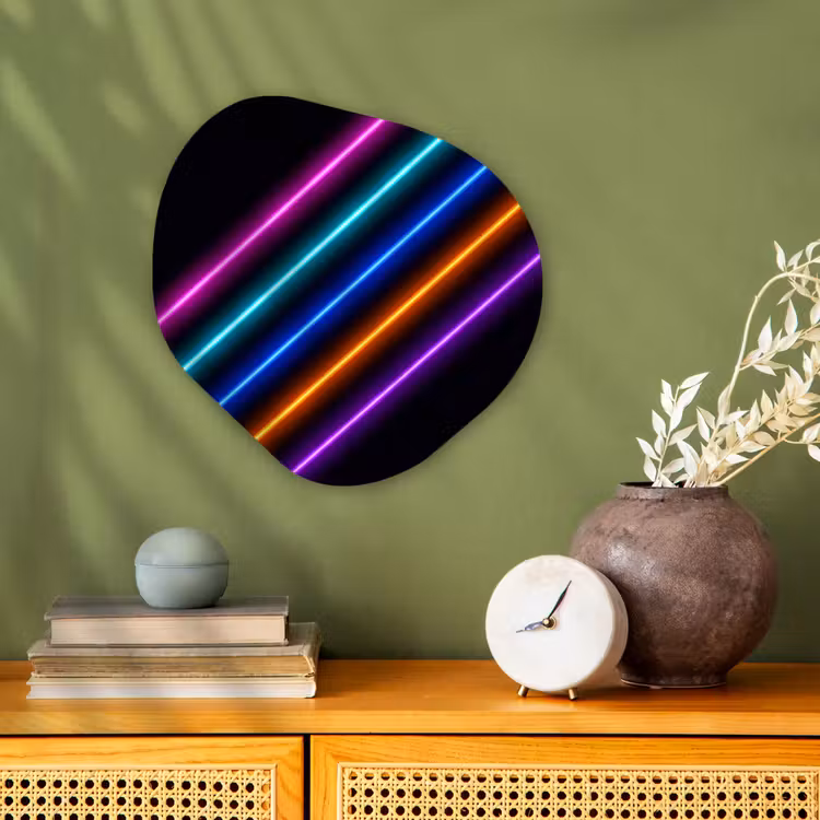 Organisch schilderij - Forex - Esthetiek - Retro - Neon — 2