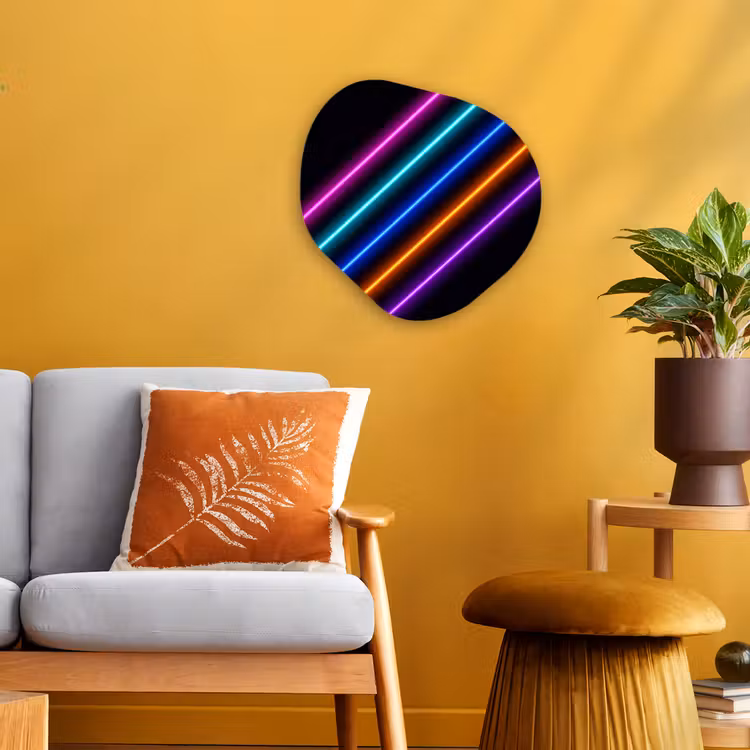 Organisch schilderij - Forex - Esthetiek - Retro - Neon — 3
