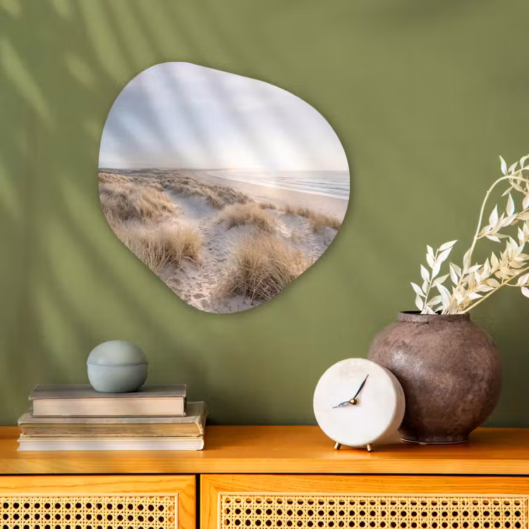 Organisch schilderij - Forex - Duinen - Strand - Beige — 2