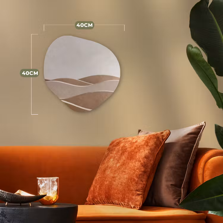 Organisch schilderij - Forex - Abstract - Golven - Modern - Beige — 4