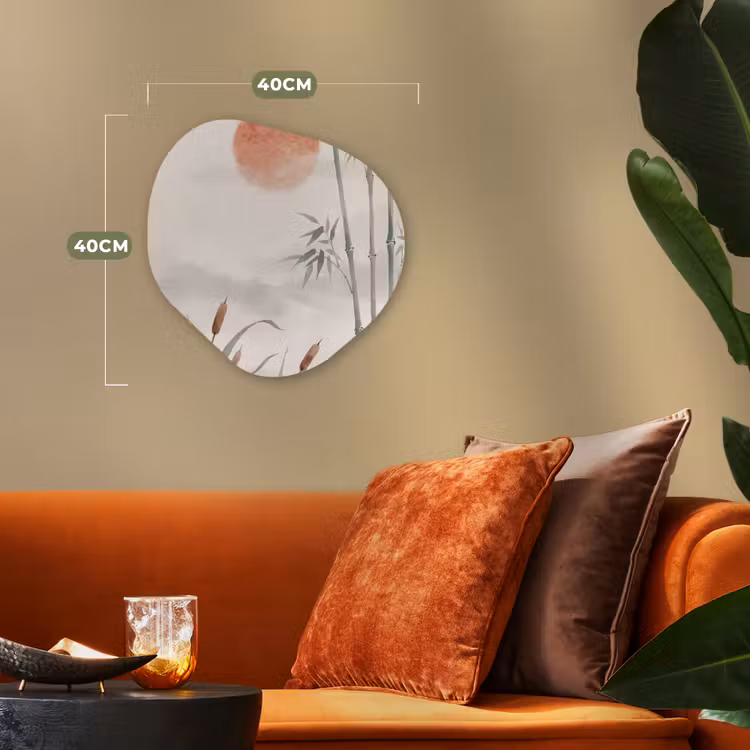 Organisch schilderij - Forex - Minimalistisch - Bamboe - Groen — 4