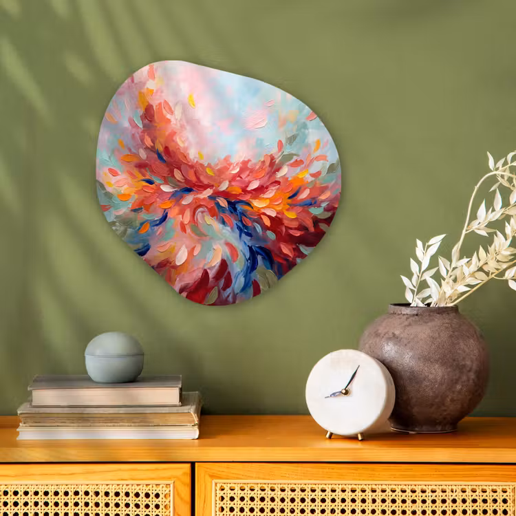 Organisch schilderij - Forex - Bloemen - Abstract - Kunst - Modern — 2