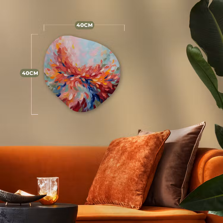 Organisch schilderij - Forex - Bloemen - Abstract - Kunst - Modern — 4