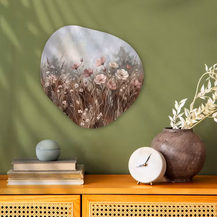 Organisch schilderij - Forex - Bloemen - Botanisch - Schilderij - Pastel - Rustiek — 2