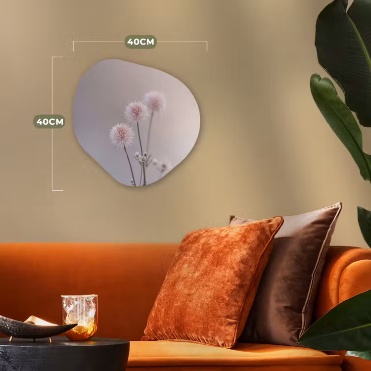 Organisch schilderij - Forex - Bloemen - Bollen - Roze — 4