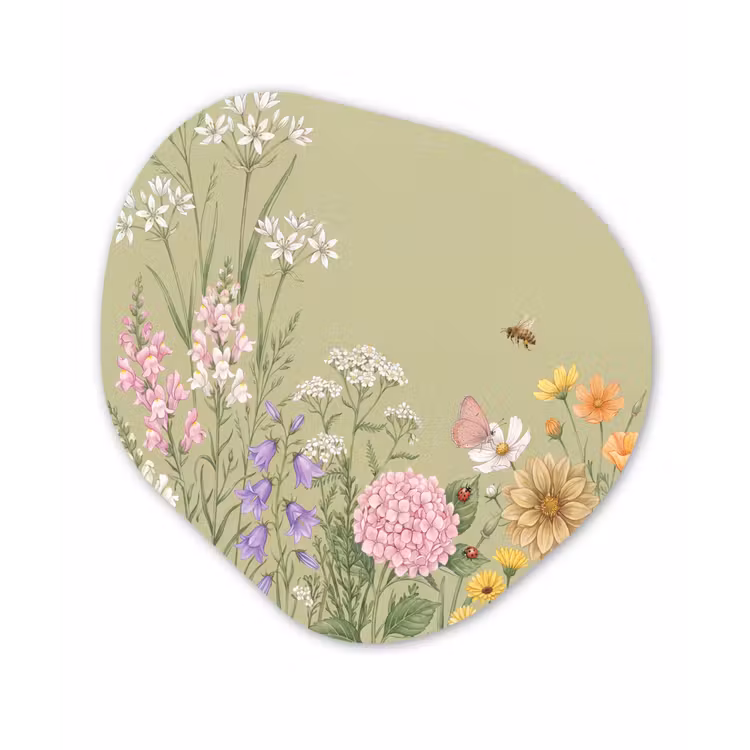 Organisch schilderij - Forex - Botanisch - Bloemen - Kleurrijk — 1
